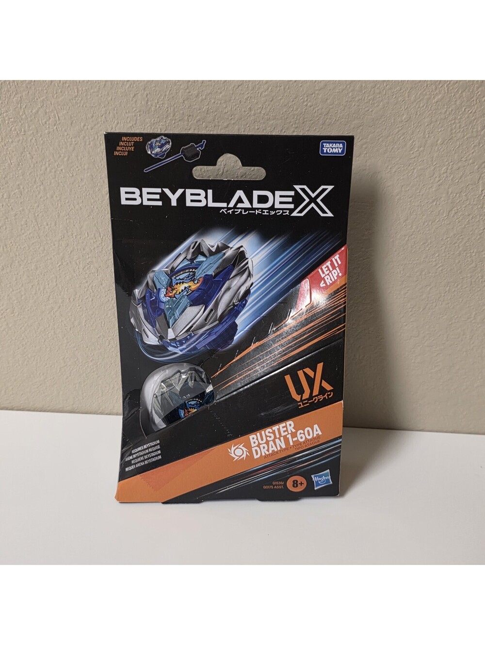 Beyblade X UX Buster Dran (Blue) 1-60A Starter Pack New In Box